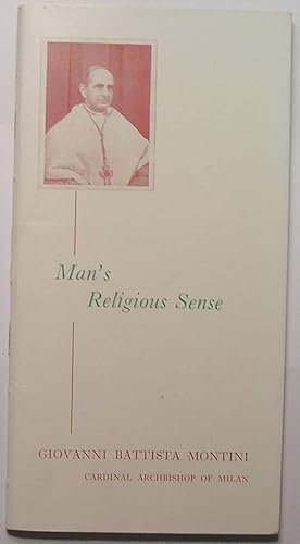 Image du vendeur pour Man's Religious Sense : A Pastoral Letter to the Ambrosian Diocese mis en vente par Twice-Loved Books