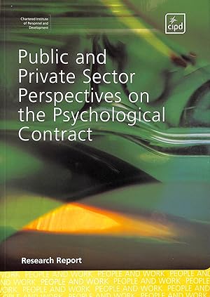 Public and Private Sector Perspectives on the Psychological Contract