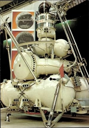 Ansichtskarte / Postkarte Automatische Interplanetare Station Luna 24, sowjetische Raumsonde