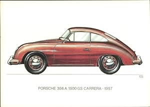Immagine del venditore per Knstler Ansichtskarte / Postkarte Swoboda, Porsche 356 A 1500 GS Carrera, Automobil, 1957 venduto da akpool GmbH