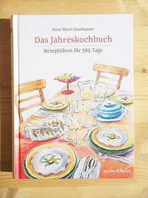 Bild des Verkufers fr Das Jahreskochbuch - Rezeptideen fr 365 Tage zum Verkauf von Versandantiquariat Manuel Weiner