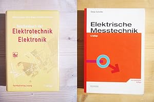 Bild des Verkufers fr Zwei Bcher: Taschenbuch der Elektrotechnik und Elektronik [7. Auflage] + Elektrische Messtechnik - Messung elektrischer und nichtelektrischer Gren [8. Auflage] zum Verkauf von Versandantiquariat Manuel Weiner