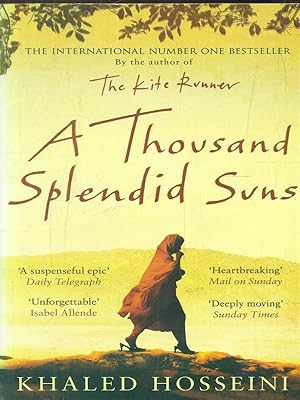 Bild des Verkufers fr A thousand splendid suns zum Verkauf von Librodifaccia