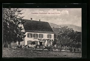 Carte postale Sulz, Forsthaus am Thierenbach