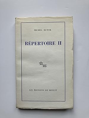 Répertoire II [ ENVOI de l' Auteur ]