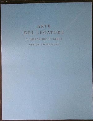 Imagen del vendedor de Arte del legatore e doratore di libri a la venta por Miliardi di Parole