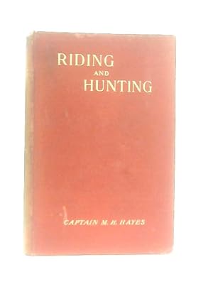 Imagen del vendedor de Riding and Hunting a la venta por World of Rare Books