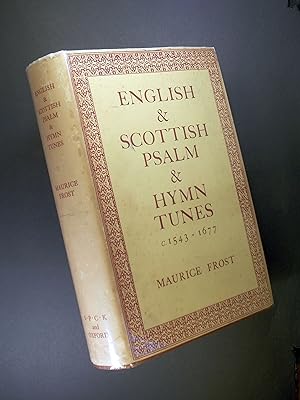 Immagine del venditore per English and Scottish Psalm and Hymn Tunes c.1543-1677 venduto da Austin Sherlaw-Johnson, Secondhand Music