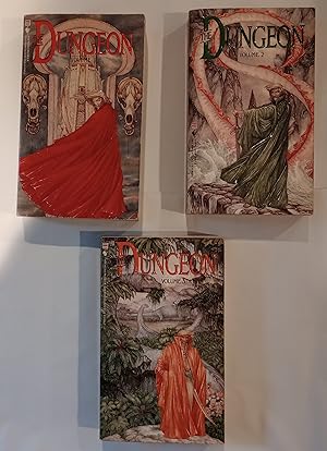 The Dungeon (3 book matching set: The Black Tower, The Dark Abyss, The Valley of Thunder)