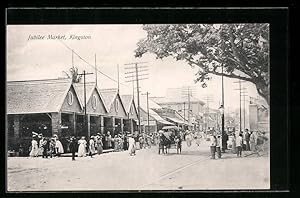 Postcard Kingston, Jubilee Market