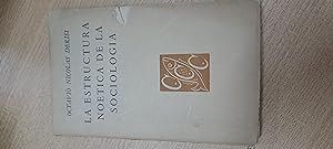 Seller image for La estructura noetica de la sociologia for sale by Libros nicos