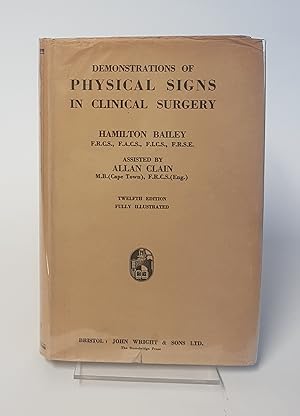 Immagine del venditore per Demonstrations of Physical Signs in Clinical Surgery venduto da CURIO