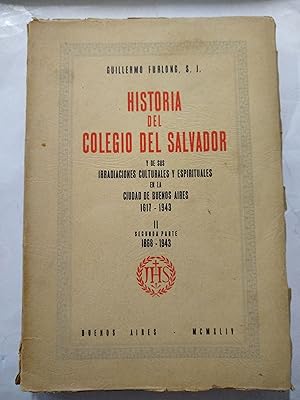 Imagen del vendedor de Historia del colegio del salvador a la venta por Libros nicos