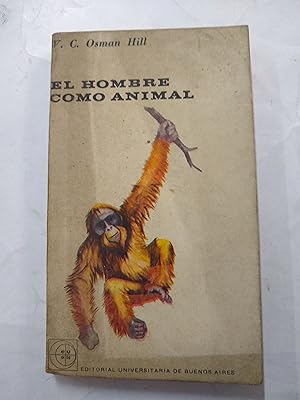 Immagine del venditore per El hombre como animal venduto da Libros nicos