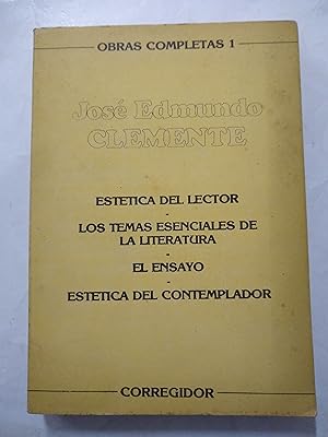 Seller image for Obras Completas 1 for sale by Libros nicos