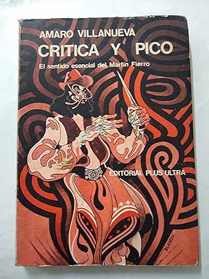 Imagen del vendedor de Critica y pico a la venta por Libros nicos