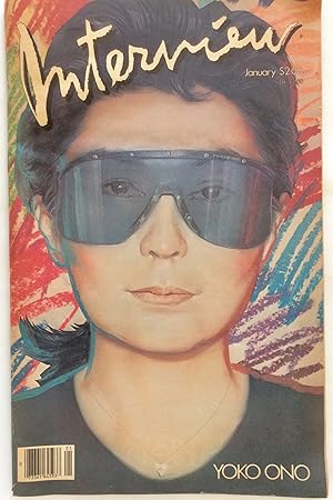 Seller image for Interview Magazine Vol. XV, No. 1, January 1985: Yoko Ono for sale by Martin Kaukas Books