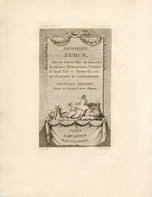 Immagine del venditore per Eaux-Fortes pour illustrer les Contes de Godard d'Aucour. Gravures de Habert-Dys d'aprs des compositions du temps. Petits Conteurs du XVIIIe sicle publis par Octave Uzanne. venduto da Bibliothque d'un amateur