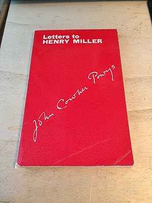 Letters to Henry Miller