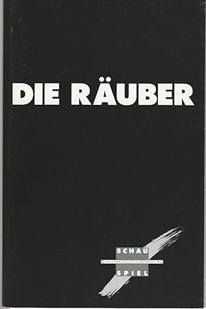 Bild des Verkufers fr Programmheft Friedrich Schiller DIE RUBER Premiere 28. Februar 1992 Spielzeit 1991 / 92 Nr. 14 zum Verkauf von Programmhefte24 Schauspiel und Musiktheater der letzten 150 Jahre