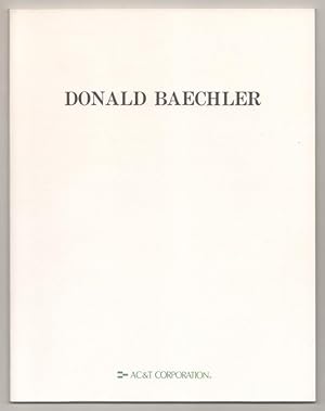 Imagen del vendedor de Donald Baechler a la venta por Jeff Hirsch Books, ABAA