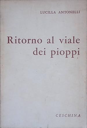 Ritorno al viale dei pioppi