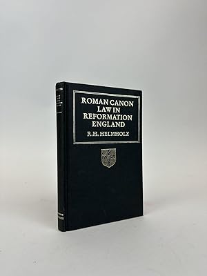 Immagine del venditore per ROMAN CANON LAW IN REFORMATION ENGLAND venduto da Second Story Books, ABAA