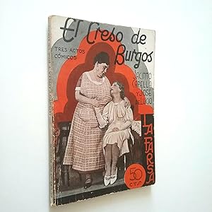 Immagine del venditore per El creso de Burgos. Juguete asainetado en tres actos y en prosa venduto da MAUTALOS LIBRERA