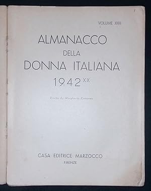 Almanacco della donna italiana 1942. Vol. XXIII