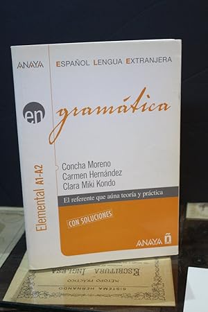 Español Lengua Extranjera. Gramática. Elemental A1-A2. Con soluciones