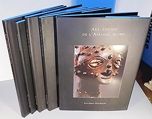 ARTS ANCIENS DE L’AFRIQUE NOIRE ou ART ANCIEN DE L'AFRIQUE NOIRE (lot de 5 volumes)