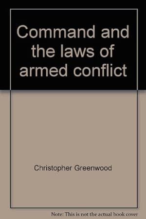 Seller image for Command and the laws of armed conflict for sale by WeBuyBooks