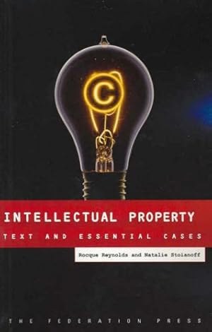 Bild des Verkufers fr Intellectual Property: Text and Essential Cases zum Verkauf von WeBuyBooks