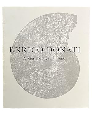 Bild des Verkufers fr Enrico Donati : A Retrospective Exhibition zum Verkauf von Resource for Art and Music Books 