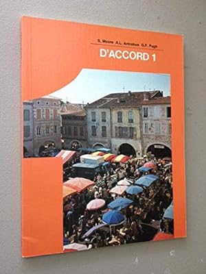 Image du vendeur pour D'Accord Pupils' Book 1 (LONGMAN AUDIO-VISUAL FRENCH) mis en vente par WeBuyBooks