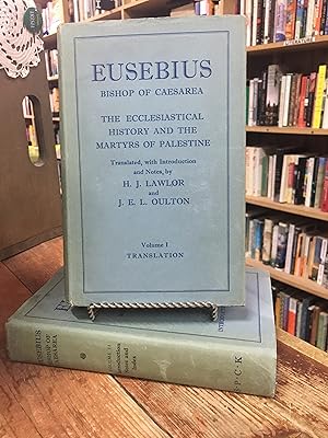 Seller image for Eusebius, Bishop of Caesarea, 2 Volumes: The Ecclesiastical History and the Martyrs of Palestine for sale by Encore Books