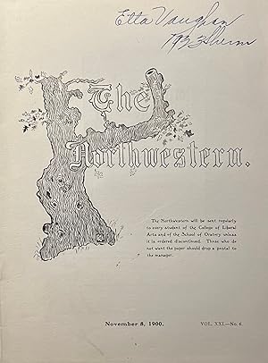 The Northwestern, VOL. XXI, No. 6, November 8, 1900