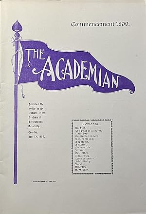 The Academian: Published Bi-Weekly by Students of the Academy of Northwestern University; Commenc...