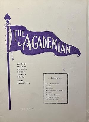 The Academian: Published Bi-Weekly by Students of the Academy of Northwestern University; Thursda...