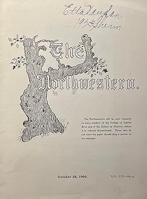 The Northwestern, VOL. XXI, No. 4, October 25, 1900