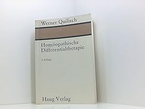 Seller image for Homopathische Differentialtherapie. von Werner Quilisch for sale by Book Broker