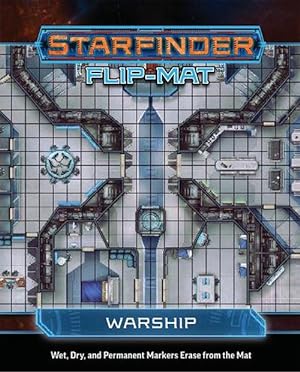 Seller image for Starfinder Flip-Mat: Warship for sale by Grand Eagle Retail