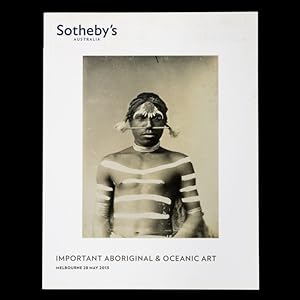 Immagine del venditore per Sotheby's Australia. Important Aboriginal & Oceanic Art. Melbourne, 28 May 2013 venduto da Douglas Stewart Fine Books