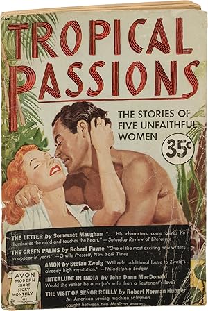 Bild des Verkufers fr Tropical Passions: The Stories of Five Unfaithful Women (First Edition) zum Verkauf von Royal Books, Inc., ABAA