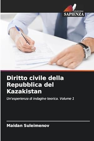 Seller image for Diritto civile della Repubblica del Kazakistan for sale by moluna