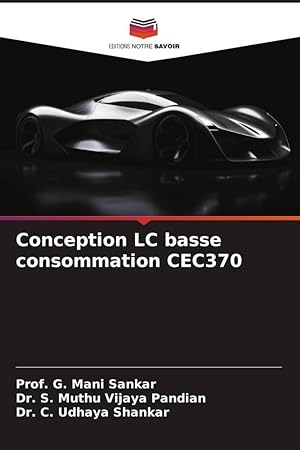 Bild des Verkufers fr Conception LC basse consommation CEC370 zum Verkauf von moluna