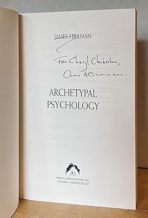 Archetypal Psychology: Uniform Edition Vol. 1 / One / I (SIGNED FIRST PRINTING)