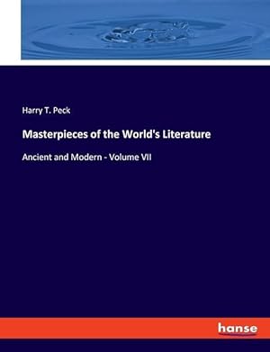 Seller image for Masterpieces of the World s Literature for sale by moluna