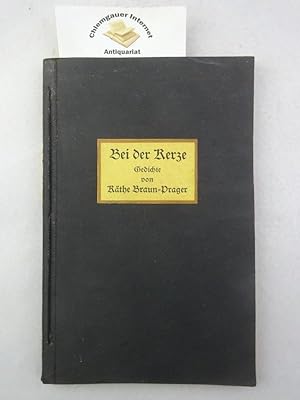 Seller image for Bei der Kerze. Gedichte for sale by Chiemgauer Internet Antiquariat GbR