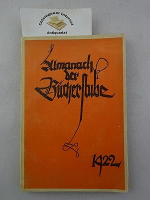 Almanach der Bücherstube auf das Jahr 1922 . Vierter Jahrgang.